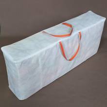 Kissen Aufbewahrungstasche (für 4 Stück Hochlehner Auflage, in 5 cm Dicke) 125x25x52 cm
