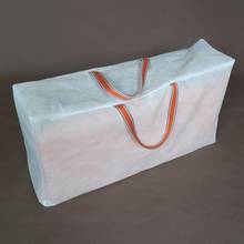 Kissen Aufbewahrungstasche (für 4 Stück Auflage Niedriglehner, in 5 cm Dicke) 100x25x52 cm