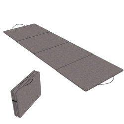 Faltbares Strandkissen 195 x 50 x 1 cm