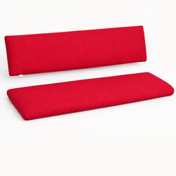 Gartenbankauflage mit separater R�cklehne 121x36x5 cm und 121x26x5 cm