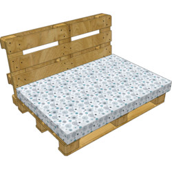 Palette Sitzkissen 120x60x10 cm