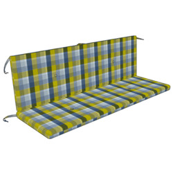 Hollywoodschaukel-Auflagenset 160 cm lang, 5 cm dick