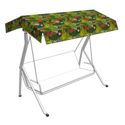 Hollywoodschaukel Dach