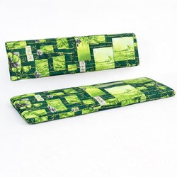 Bezug f&uuml;r Gartenbankauflage mit separater R&uuml;ckenlehne (ohne F&uuml;llung)