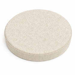 Bezug f&uuml;r Hockerkissen Rund (ohne F&uuml;llung)